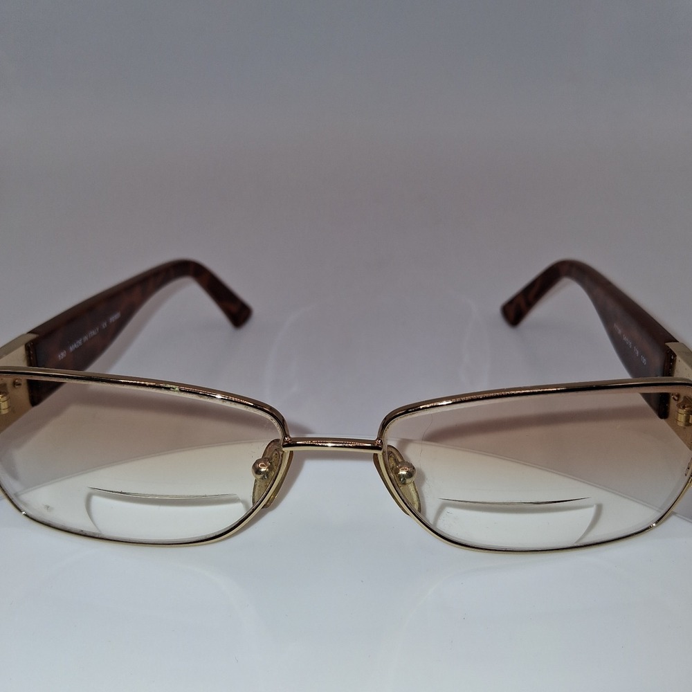 FENDI F773R 688 Italy Brown Eyeglasses Frame 54-15-130